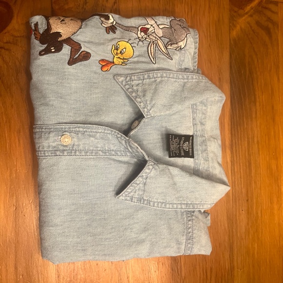 Vintage Looney Tunes cotton shirt - Picture 8 of 11